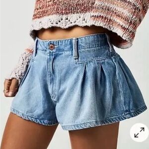 We The Free Blue Bell Shorts